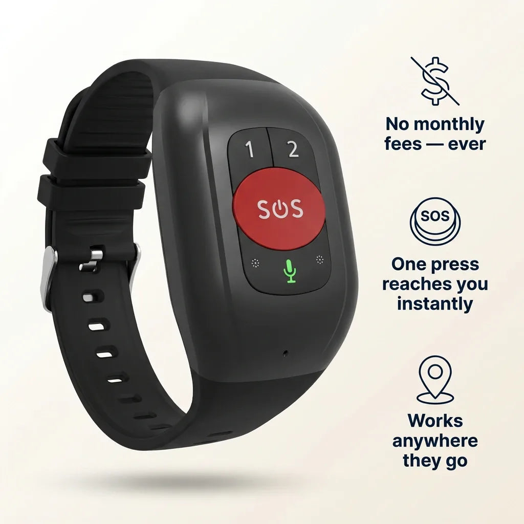 The Senlo Guardian SOS & GPS wristband